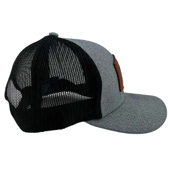 Capamerica Men's Baseball Hat | Sanviac | Snapback | Mesh | Grey & Black | OS - Picture 2 of 4